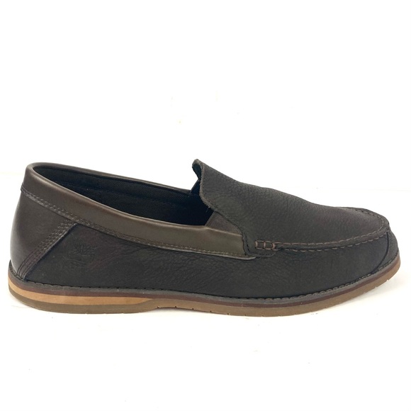 Timberland Mens Loafer Brown Leather Size 13 - Picture 8 of 11